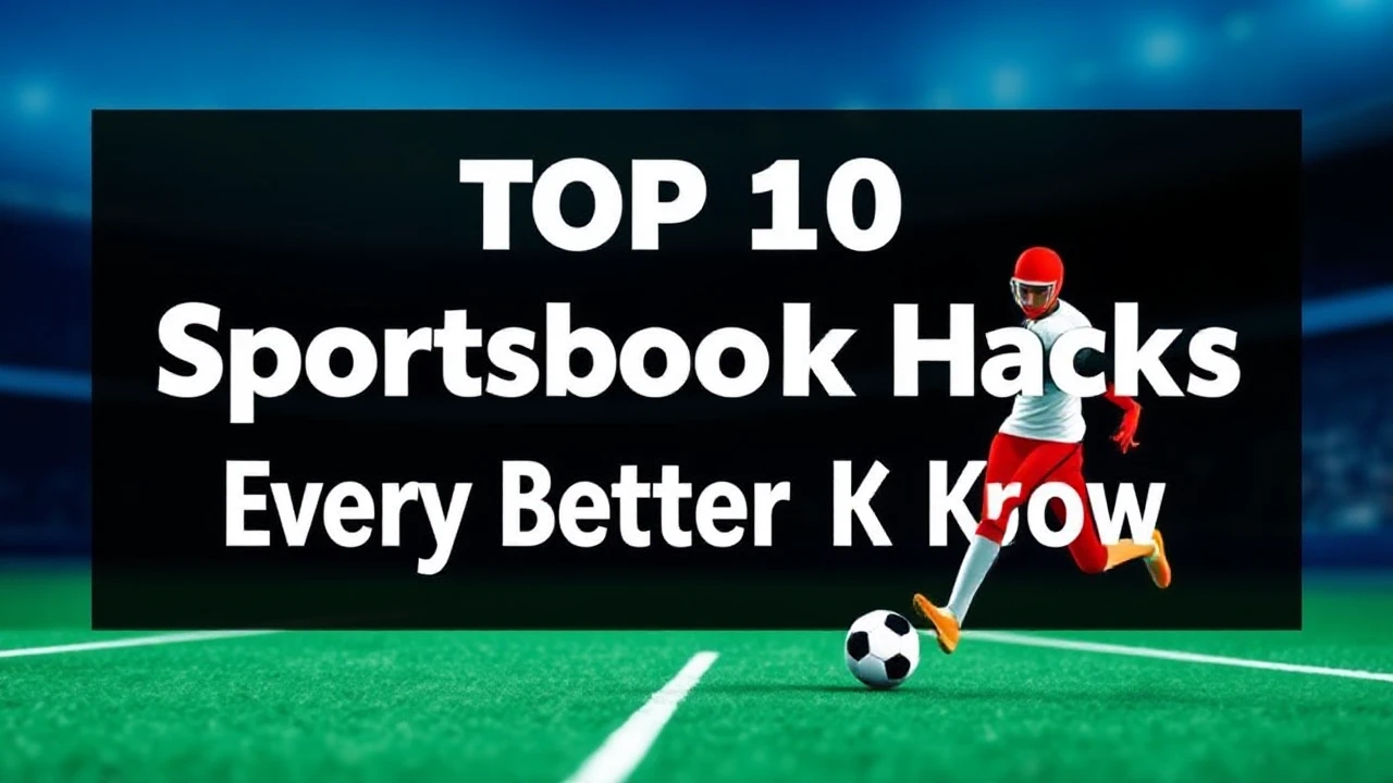 Top 10 Sportsbook Hacks Every Bettor Should Know