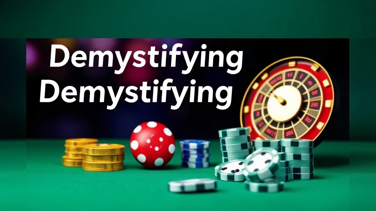 Demystifying the Chances: Beginner's Handbook to Gaming House Fun