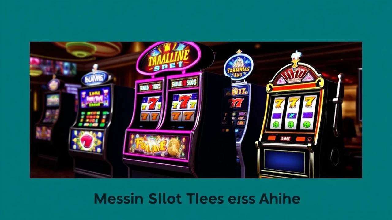 Panduan Memilih Mesin Slot Casino Terbaik Untuk Anda