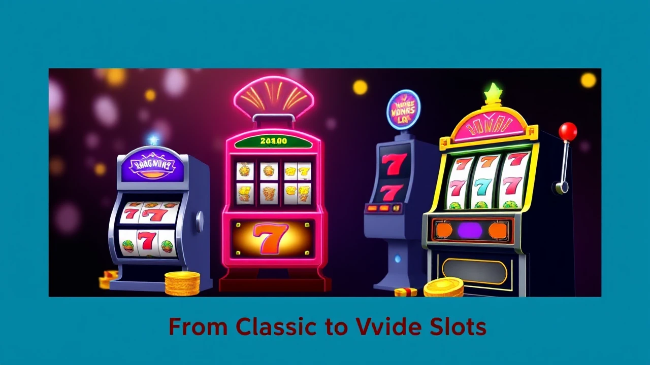 A Journey Through Time of Casino Gaming: From Classic to Video Slots
