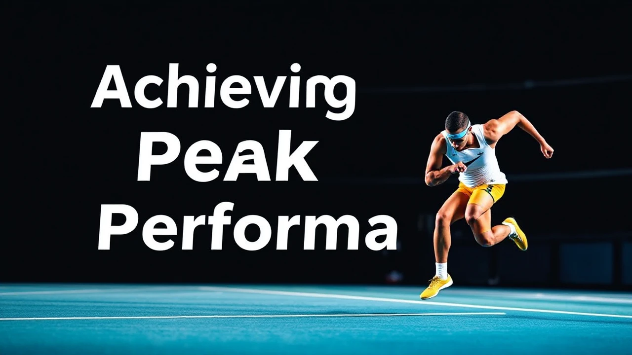 Achieving Peak Performance: Insider Tips from Pro Athletes
