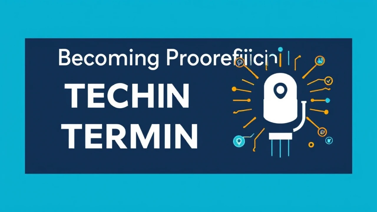 Becoming Proficient in Technical Terminology: A Beginner's Handbook