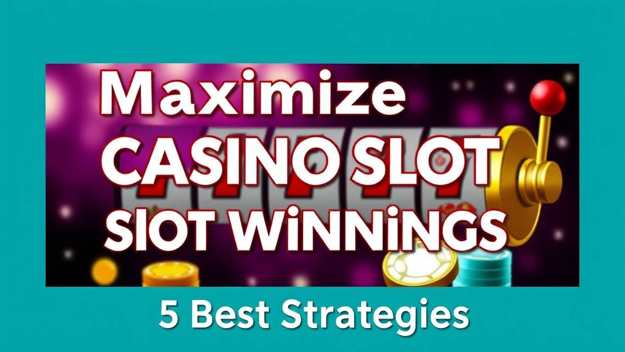 Maximize Your Casino Slot Winnings: 5 Best Strategies