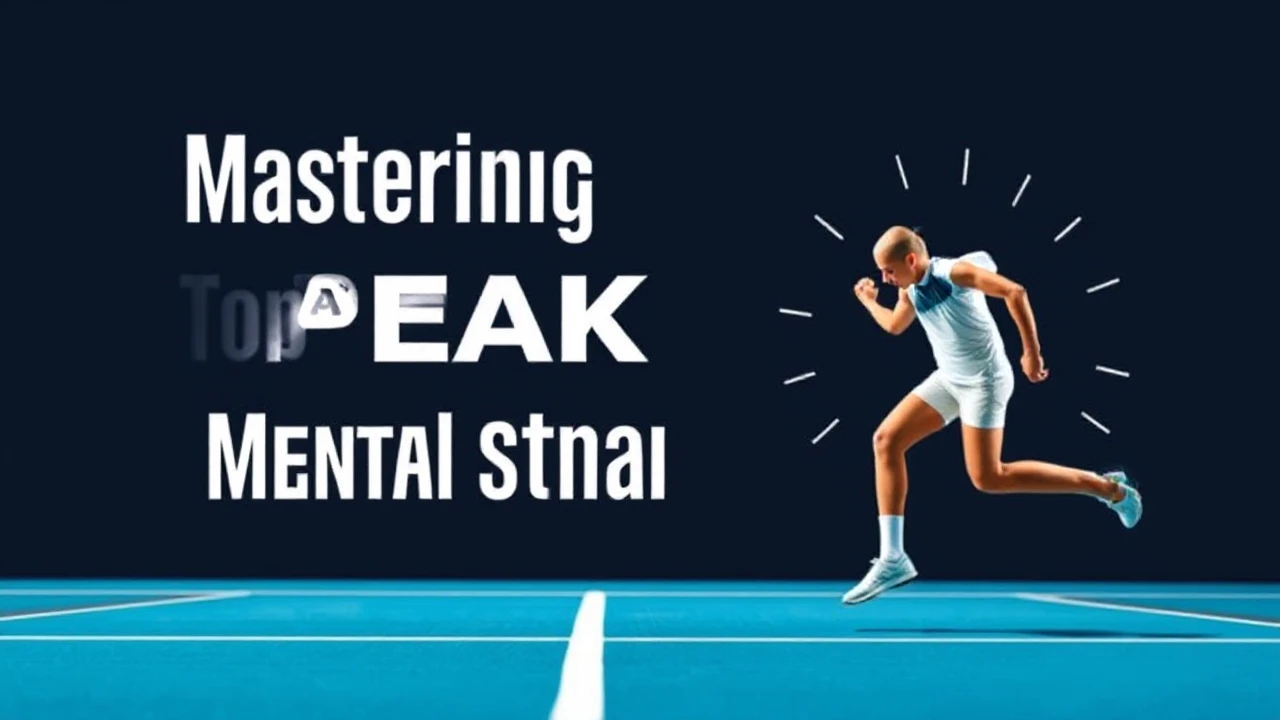 Mastering Peak Performance: Mental Strategies for Athletes