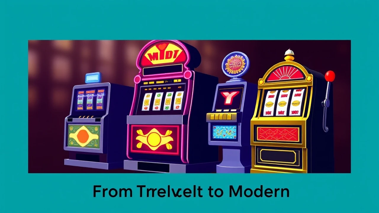 From Traditional to Modern: The Journey of Slot Machines