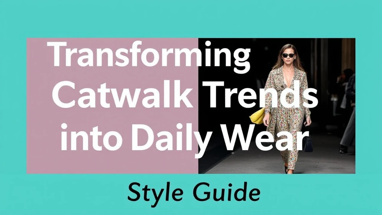 Transforming Catwalk Trends into Daily Wear: Style Guide