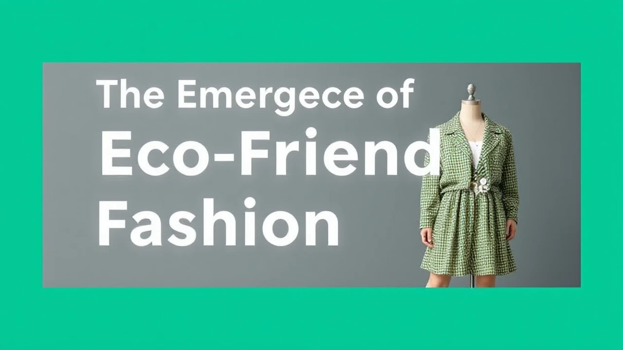The Emergence of Eco-Friendly Fashion: An Extensive Handbook