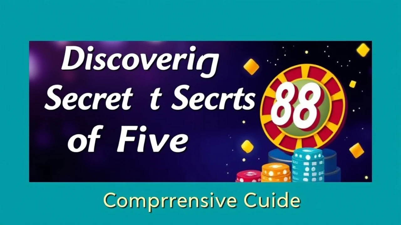 Discovering the Secret Secrets of Five88: A Comprehensive Guide