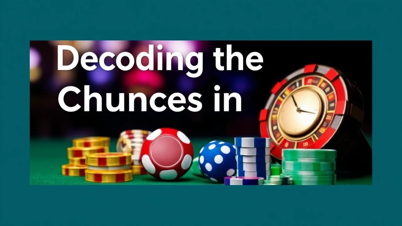 Decoding the Chances in Gaming Venues: Beginner's In-depth Manual
