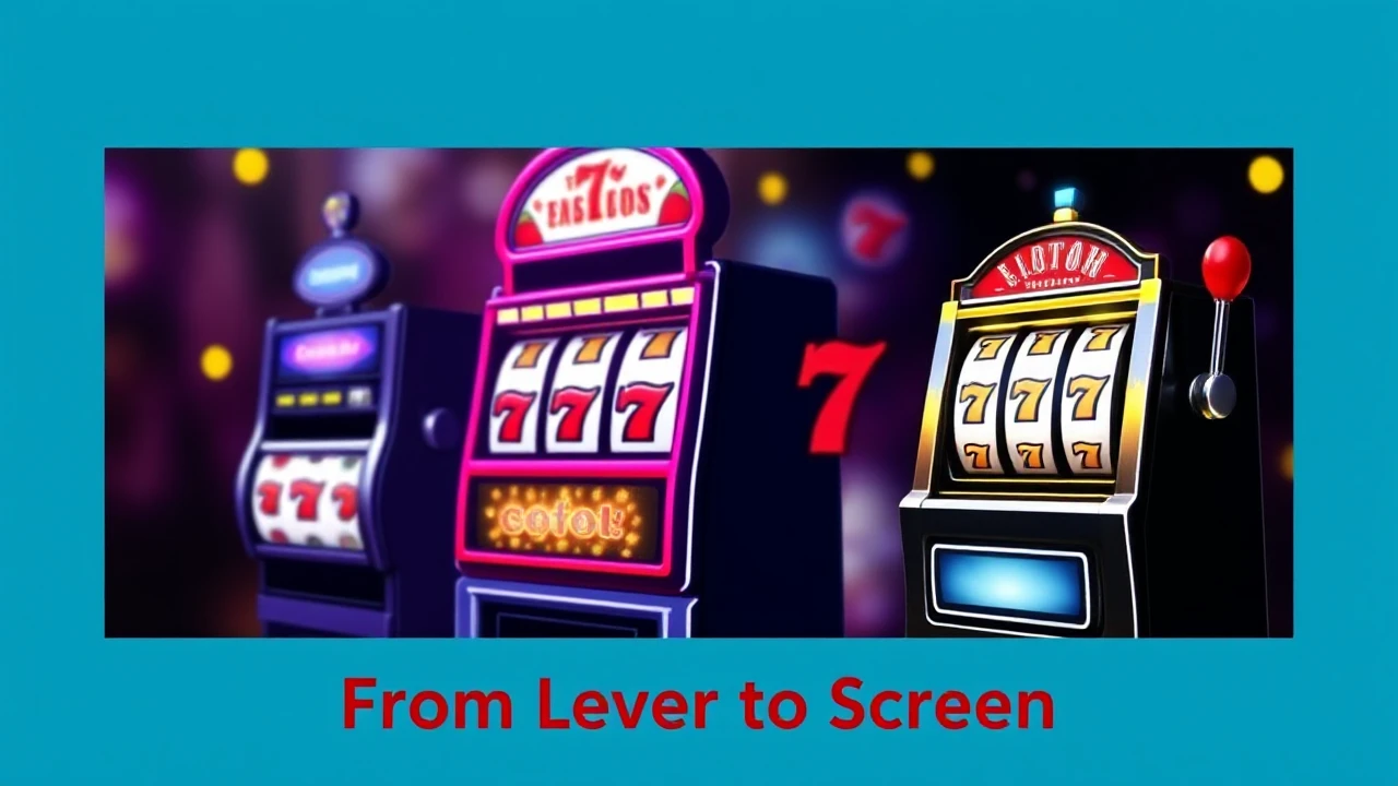 Exploring the Evolution of Online Slot Technology: From Lever to Screen