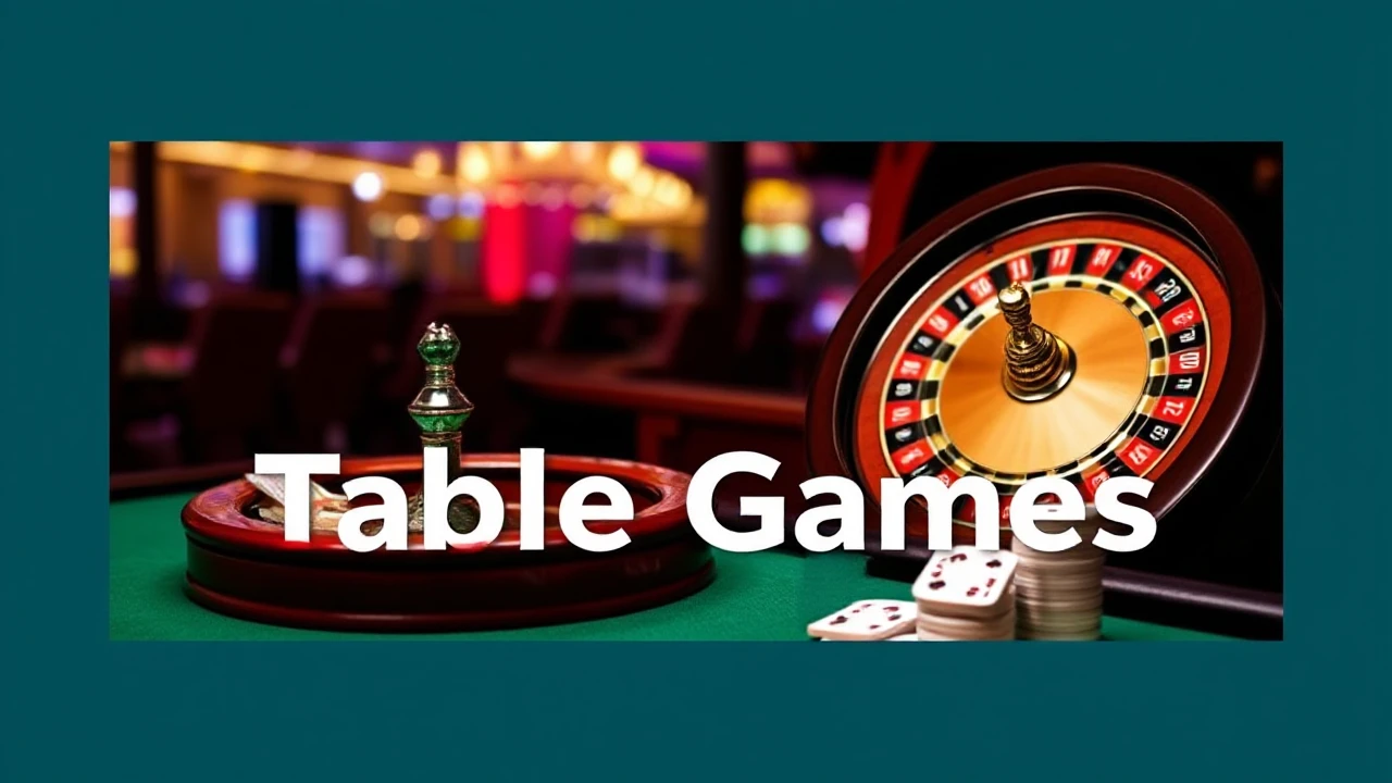 A Comprehensive Guide to Table Games at Casinos