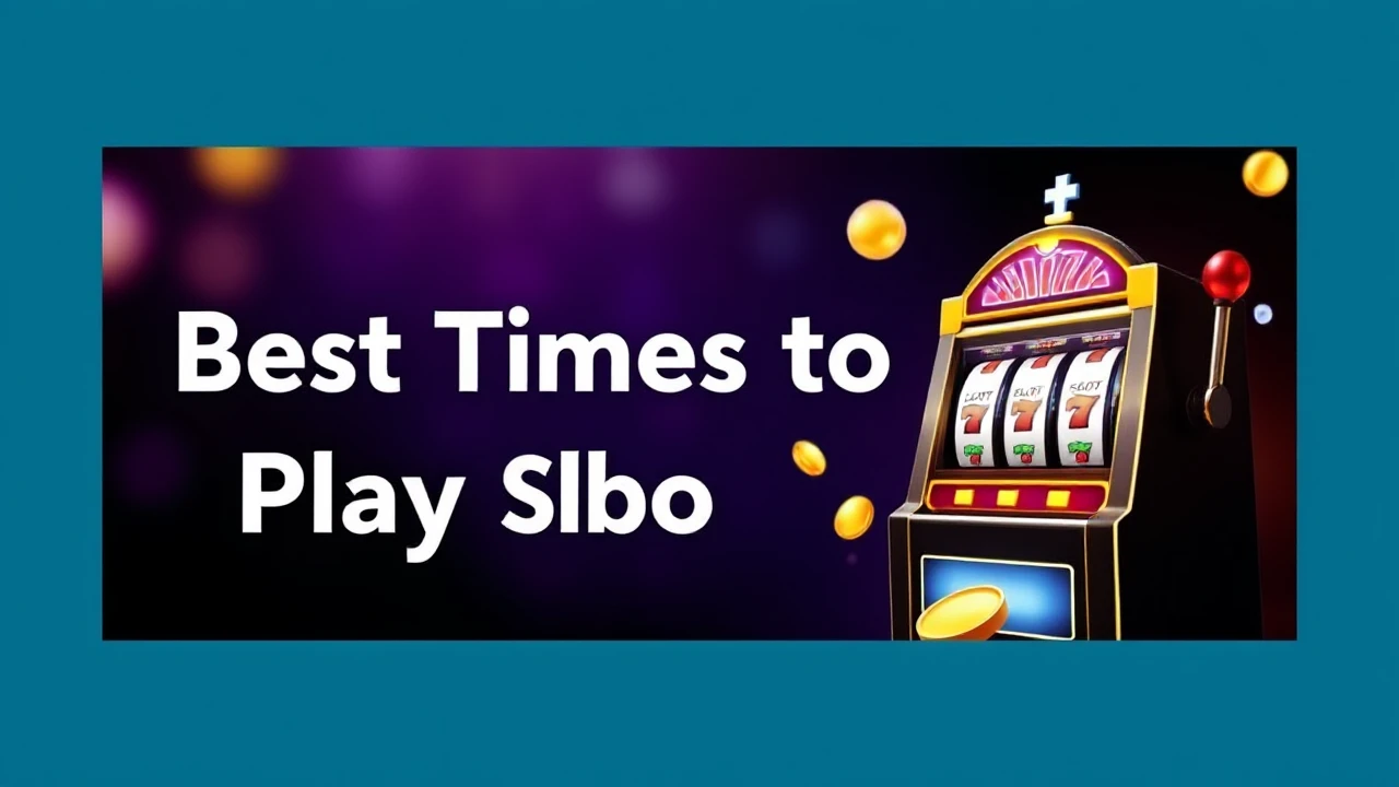 Get Lucky: Best Times to Play Casino Slots
