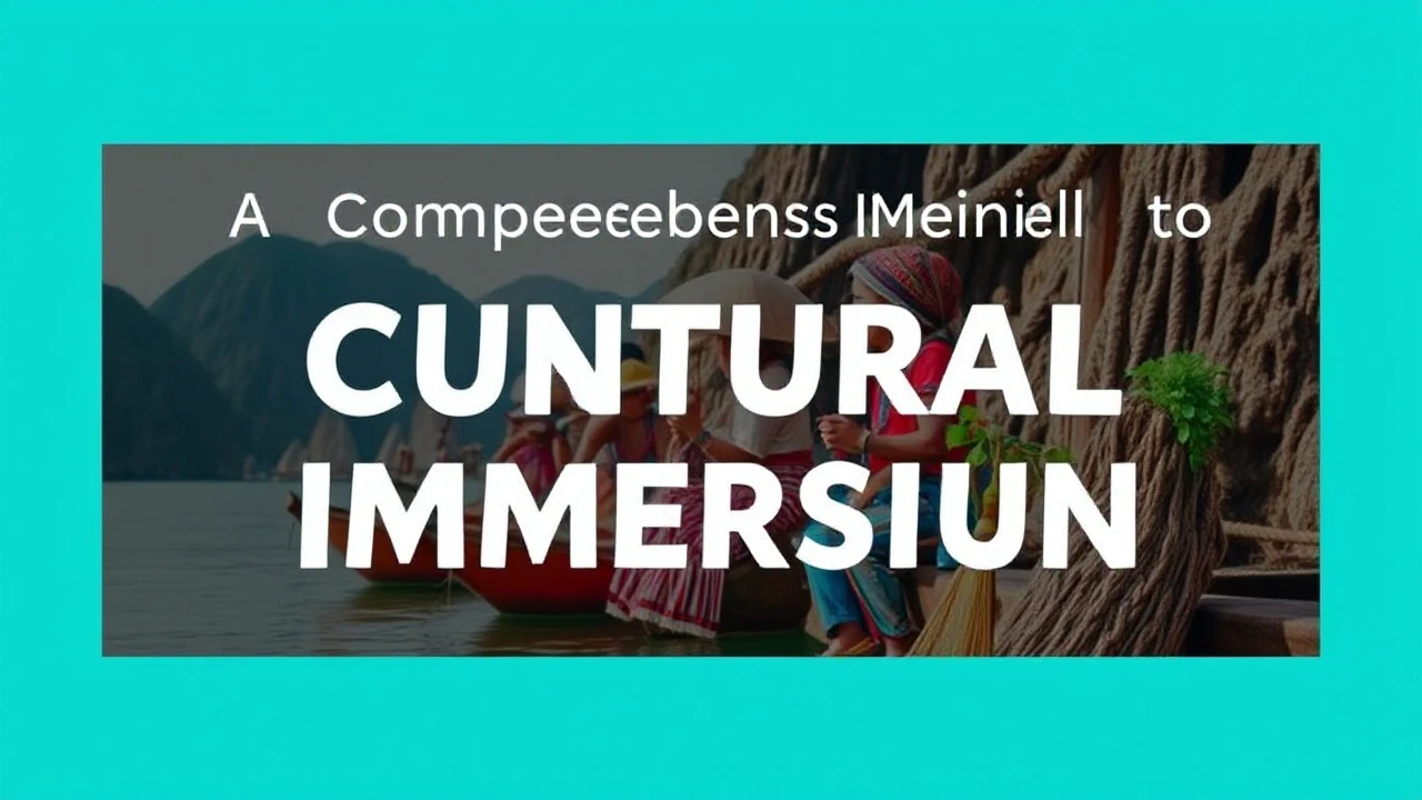 A Comprehensive Manual to Cultural Immersion: Embracing Local Traditions While Traveling