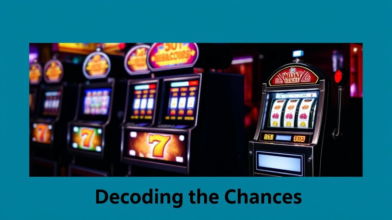Decoding the Chances: Understanding The Way in Which Slot Machines Operate