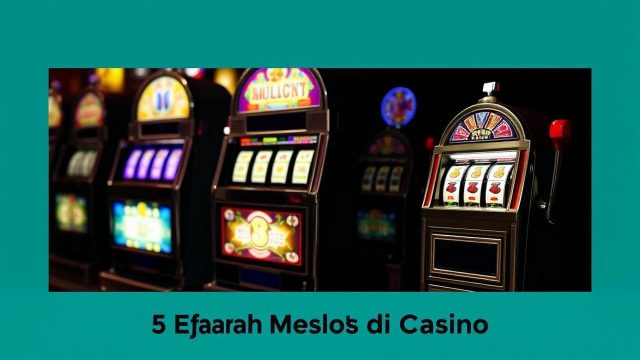 5 Fakta Menarik Sejarah Mesin Slot di Casino
