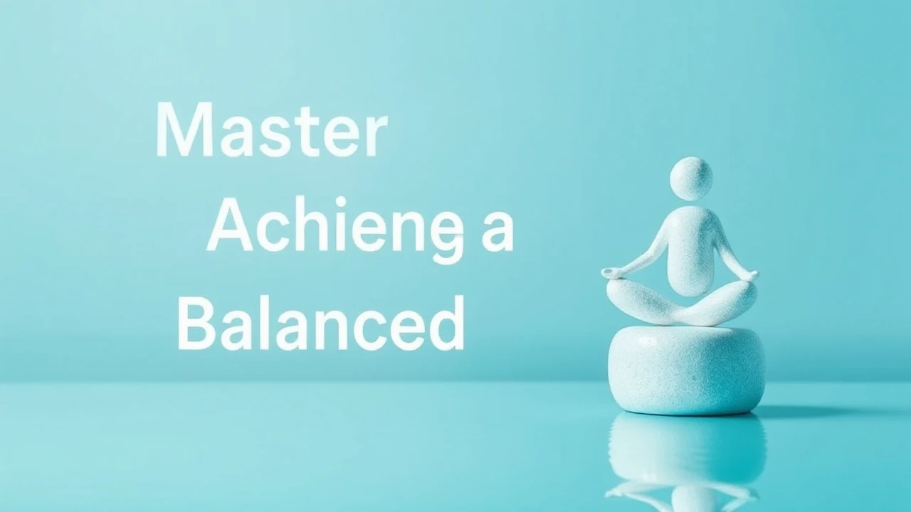 Mastering to Achieving a Balanced Lifestyle