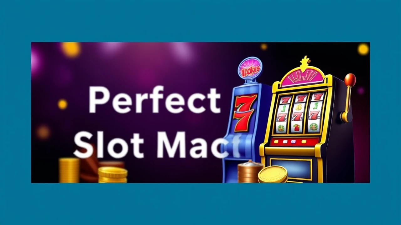 Choosing the Perfect Slot Machine for You