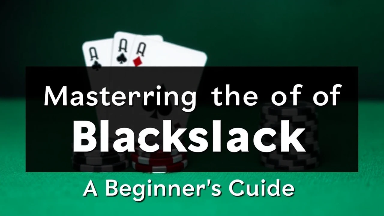Mastering the Art of Blackjack: A Beginner's Guide