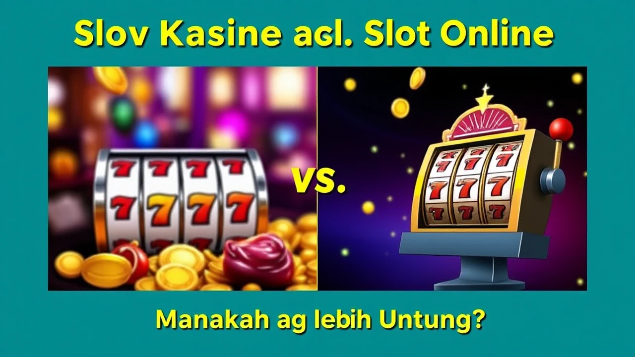 Perbandingan Slot Kasino dan Slot Online: Slot Kasino vs. Slot Online: Manakah yang Lebih Untung?