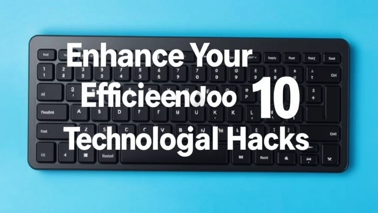 Enhance Your Efficiency with These 10 Technological Hacks