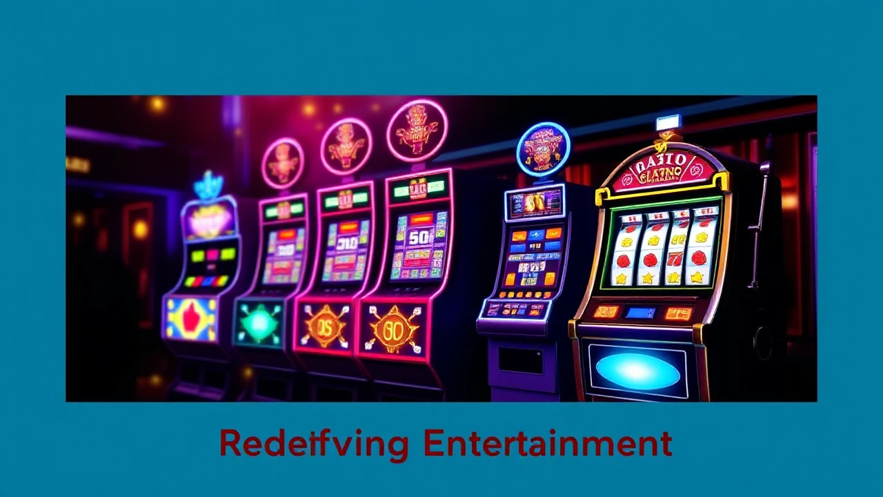 Redefining Entertainment: Cutting-Edge Casino Machine Developments