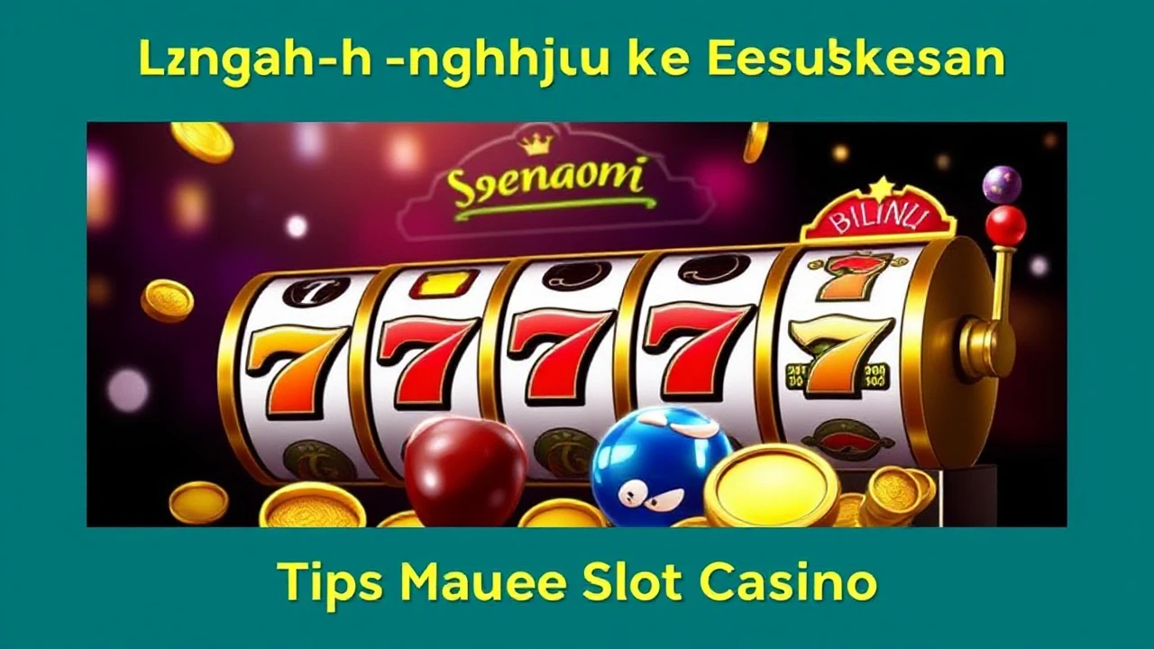 Langkah-langkah Menuju ke Kesuksesan: Tips Menjadi Master Slot Casino