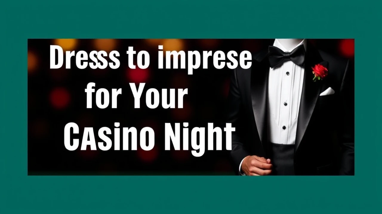 Dress to Impress for Your Casino Night Outfit: Stand Out in Style!