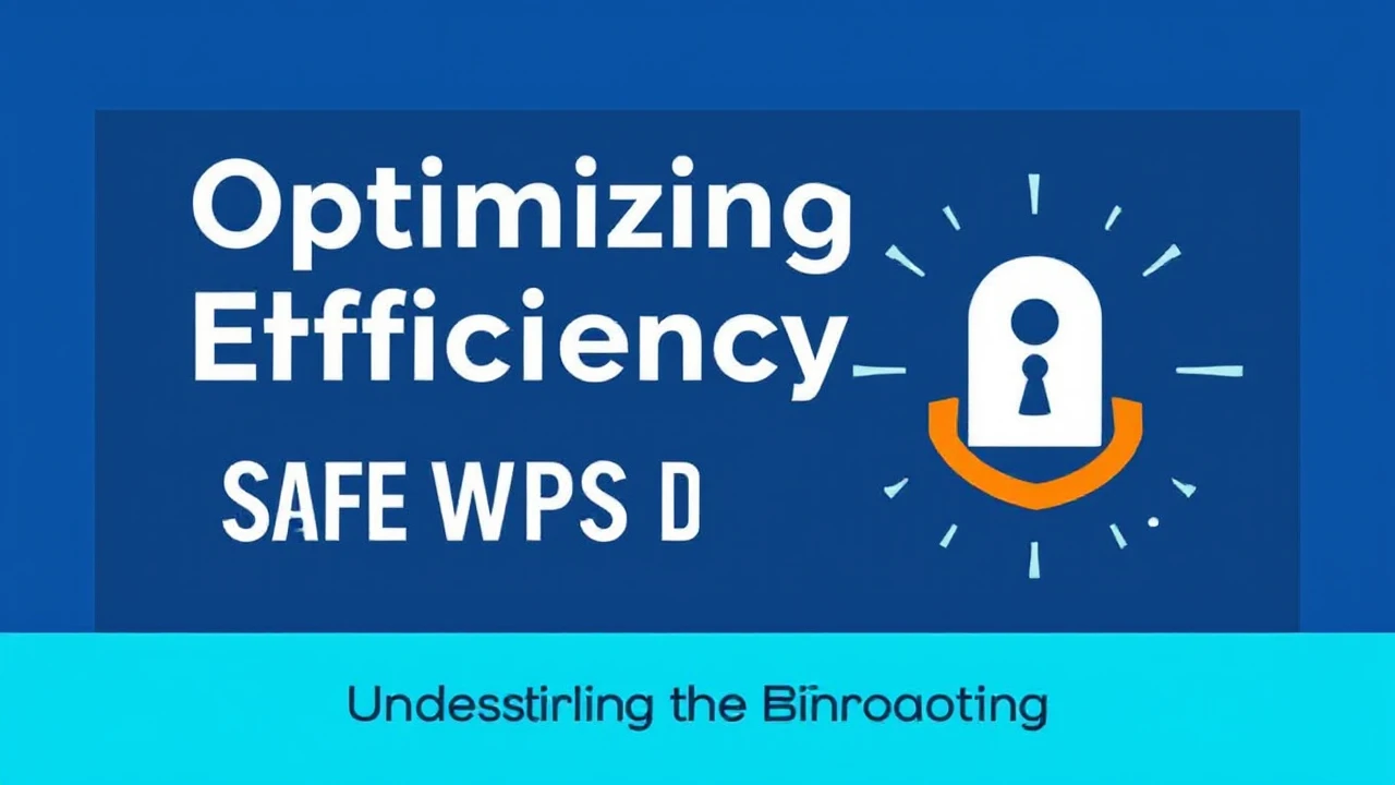 Optimizing Efficiency: The Blueprint for Quick and Safe WPS Downloads