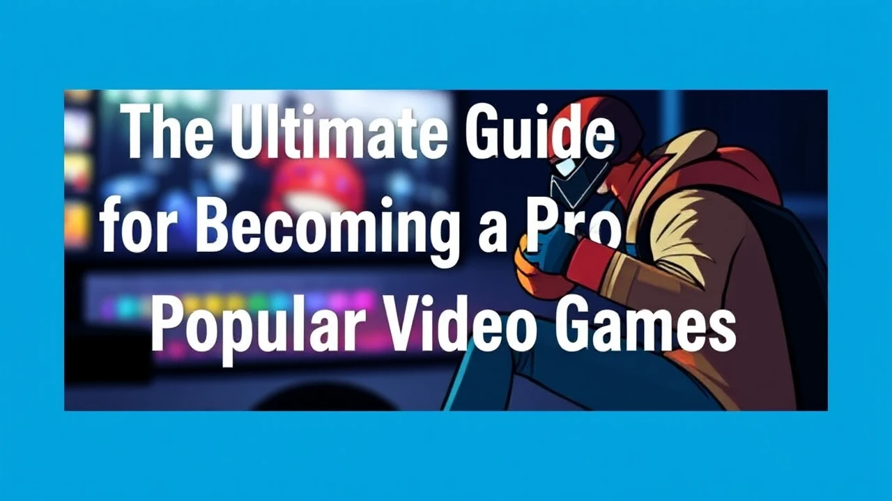 The Ultimate Guide for Becoming a Pro in Popular Video Games