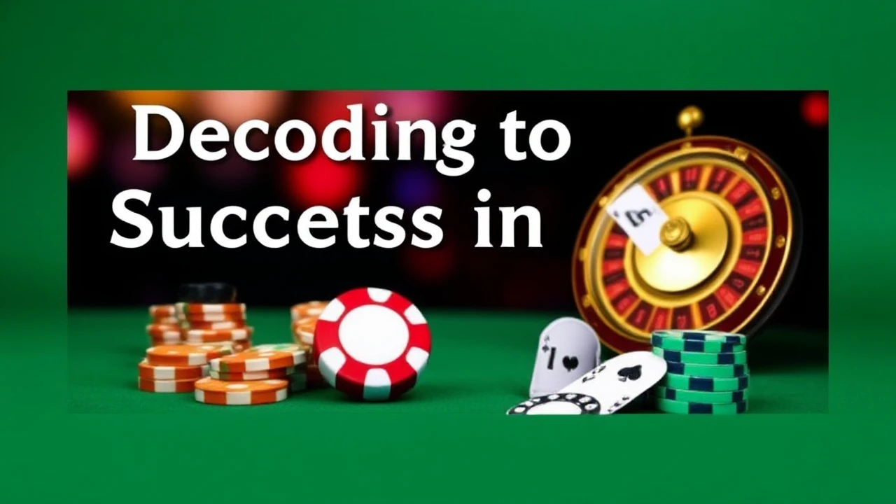 Decoding the Secrets to Success in Casinos: The Ultimate Handbook
