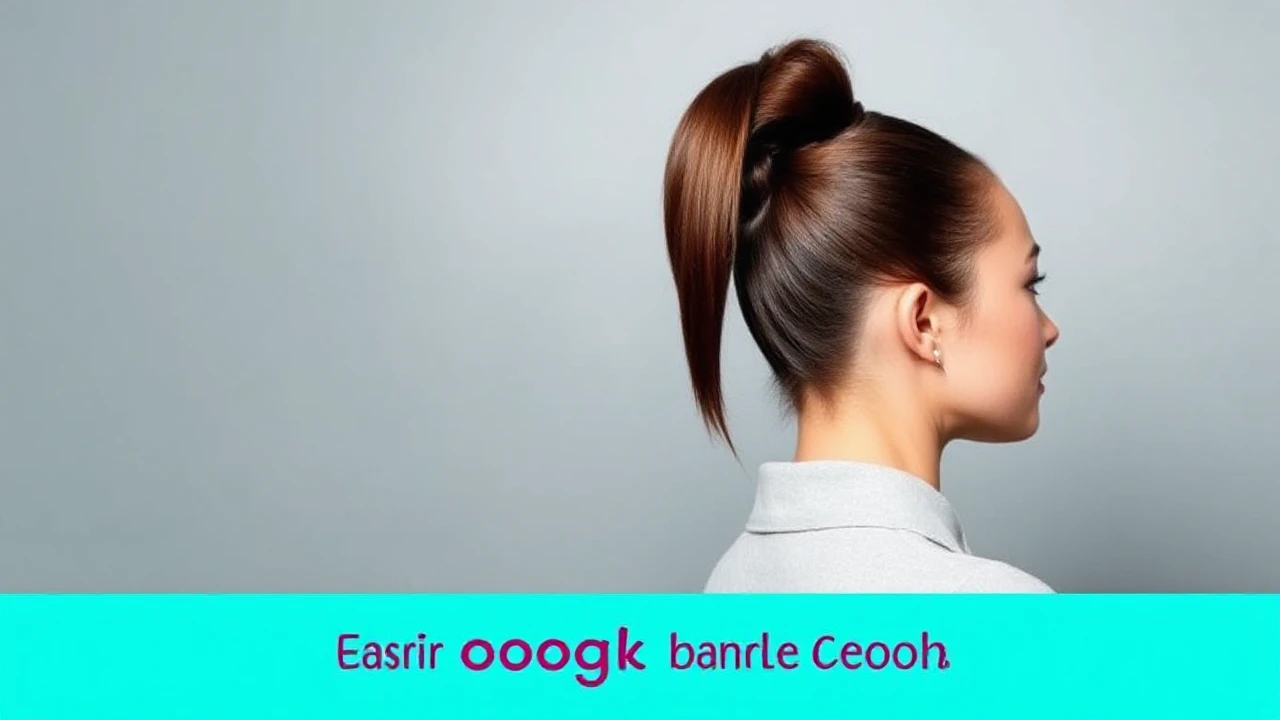 Mastering a Sleek High Ponytail with a Hair Dryer and Comb: Easy Techniques for a Polished Look