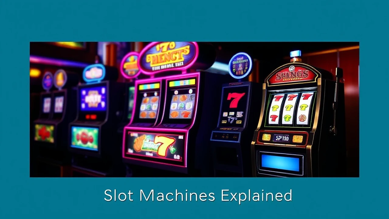 A Comprehensive Handbook to Gaming House Slot Machines Explained