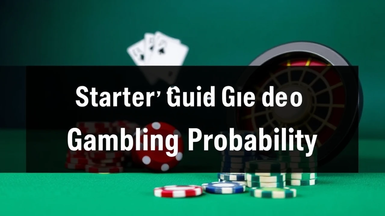Breaking Down the Odds: A Starter's Guide to Gambling Probability