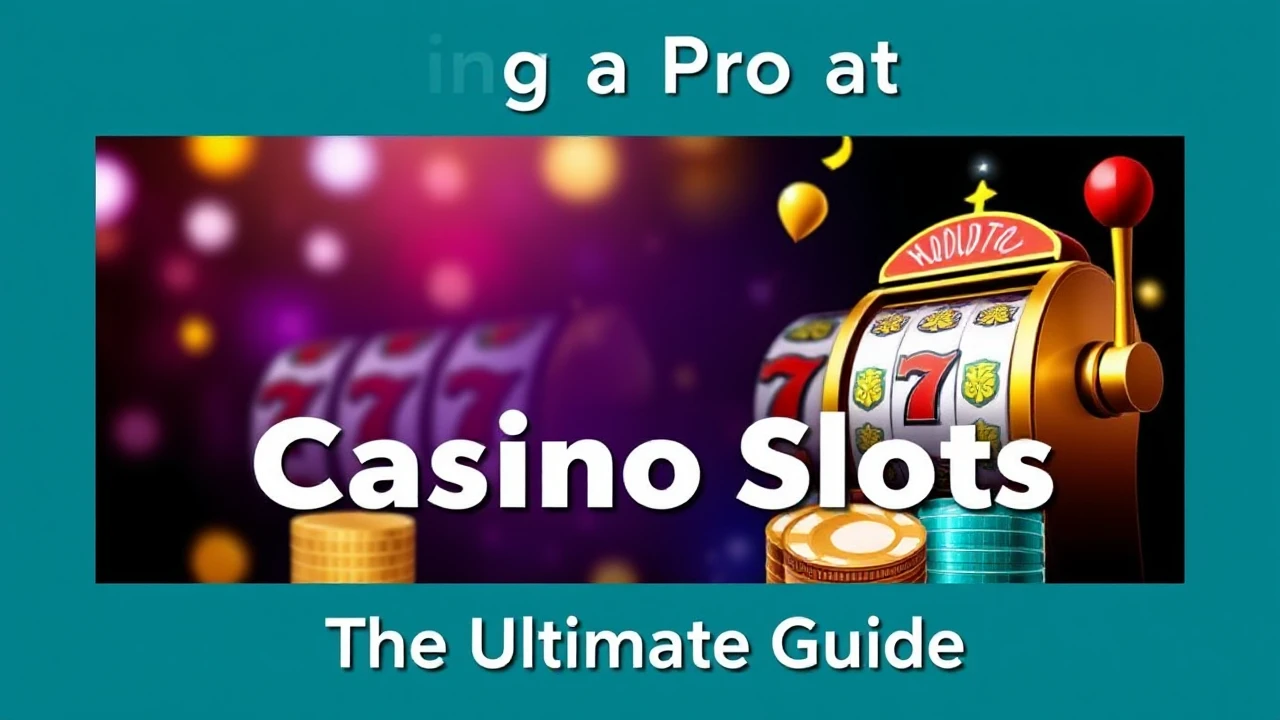 Becoming a Pro at Casino Slots: Your Ultimate Guide