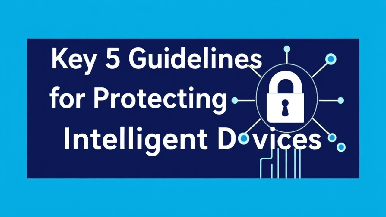 Key Five Guidelines for Protecting Your Intelligent Devices