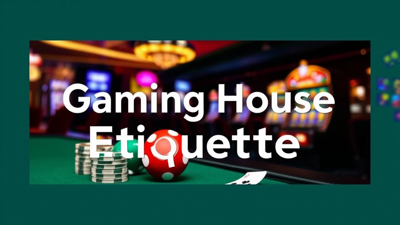 Your Guide to Correct Gaming House Etiquette: Dos and Don'ts