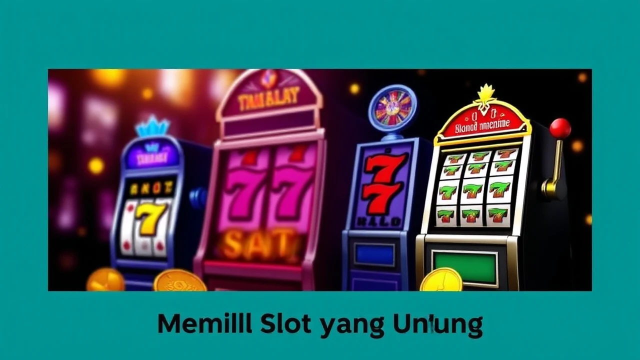 Tips Terampil Memilih Slot Machine yang Untung