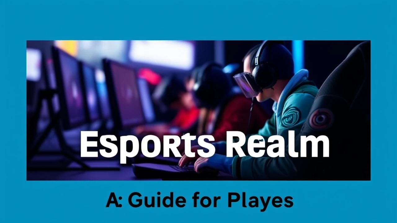 Entering the Esports Realm: A Guide for Players