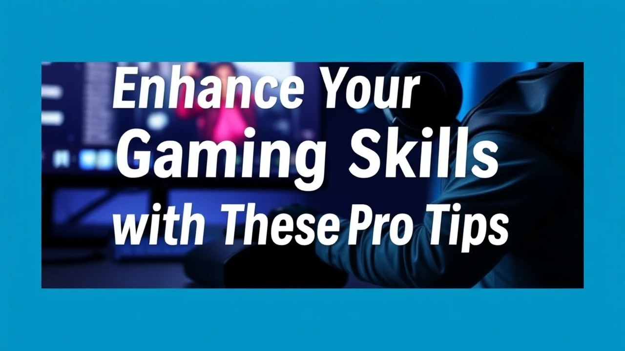 Enhance Your Gaming Skills with These Pro Tips