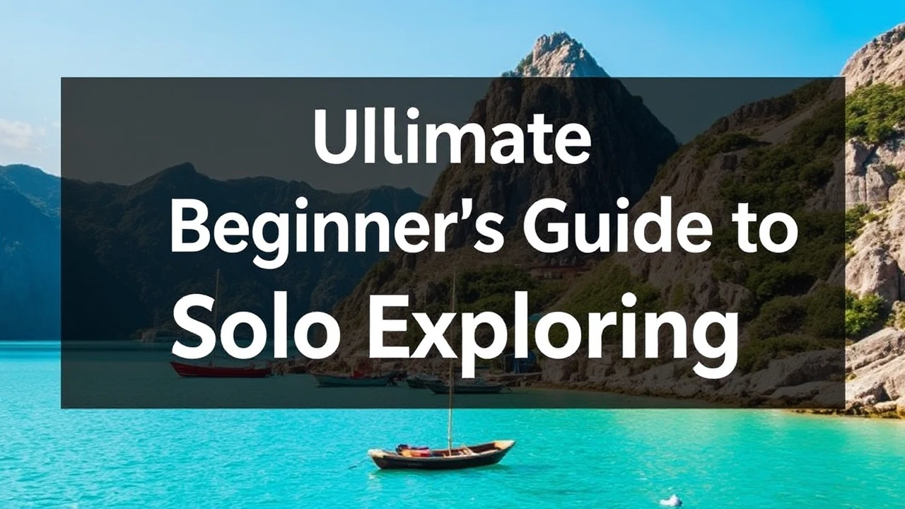 The Ultimate Beginner's Guide to Solo Exploring
