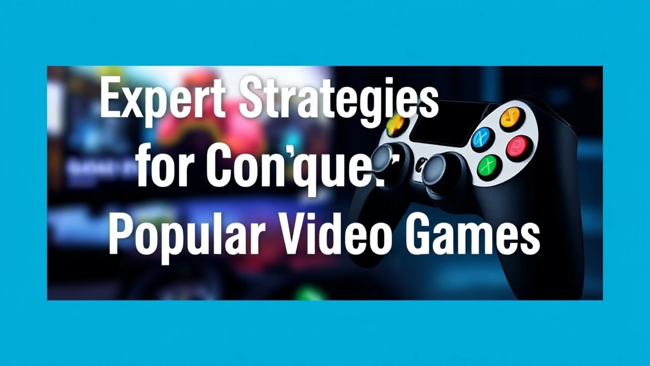 Expert Strategies for Conquering Popular Video Games