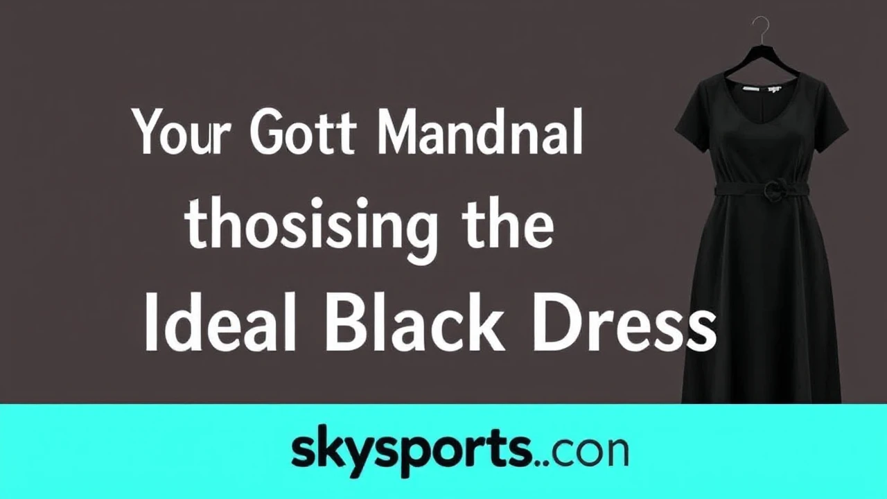 Your Go-To Manual of Choosing the Ideal Little Black Dress