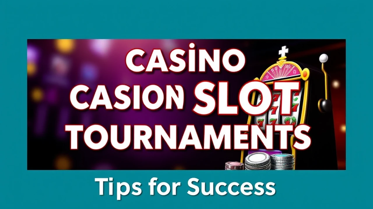 Casino Slot Tournaments: Tips for Success