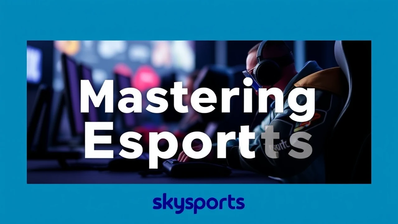 Mastering Esports: A Beginner's Guide to Ruling the Game