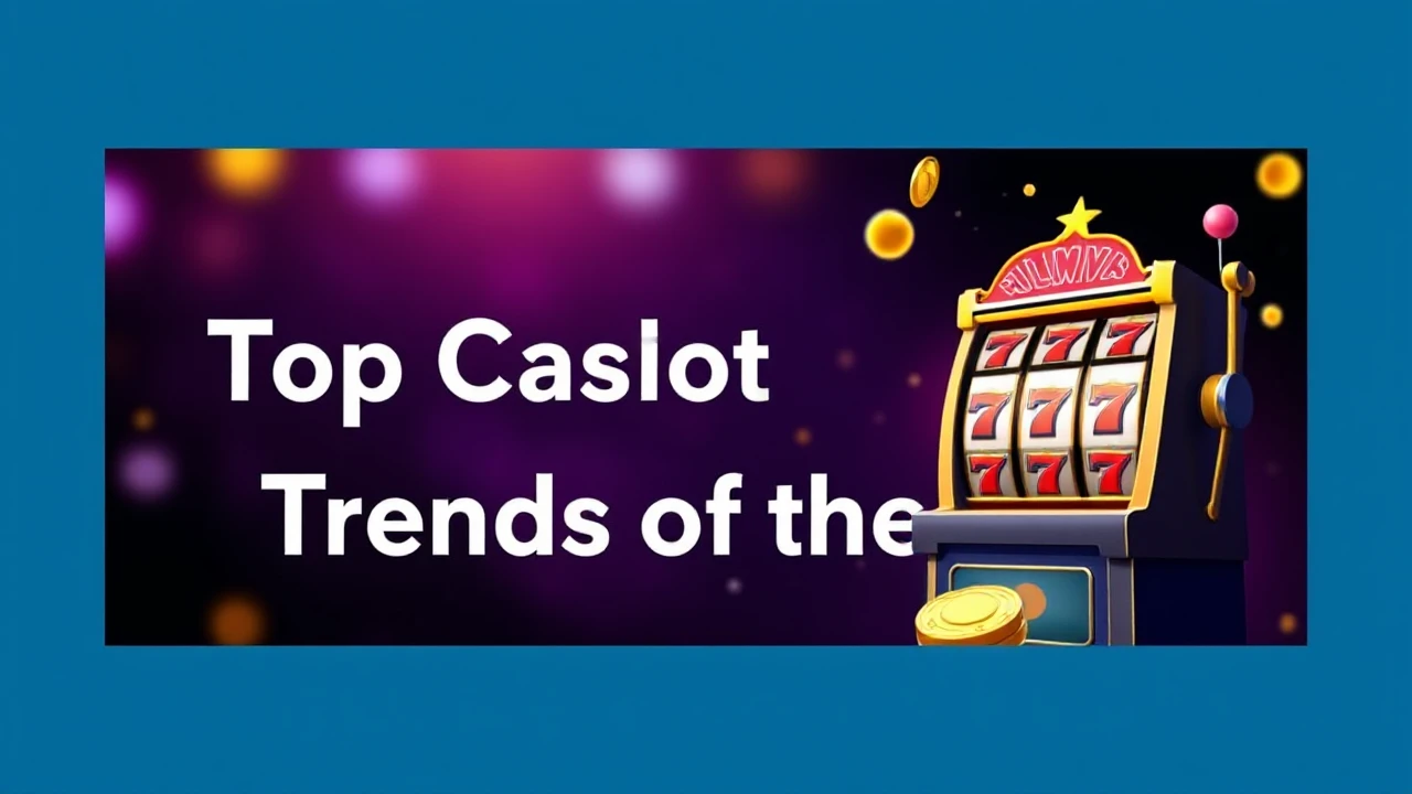 Revealing the Top Casino Slot Trends of the Year
