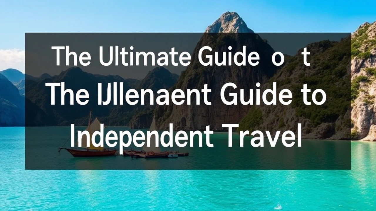 The Ultimate Guide to Independent Travel: Key Tips for Embarking on the World By Yourself