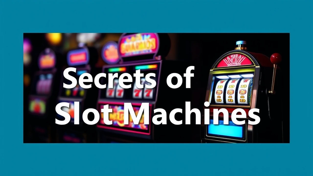 Unveiling the Secrets of Slot Machines: A Deep Dive into the World of Spinning Reels
