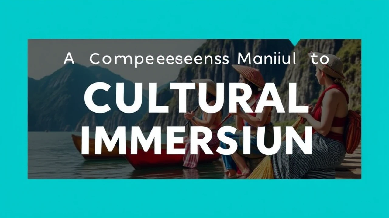 A Comprehensive Manual to Cultural Immersion: Embracing Local Traditions While Traveling