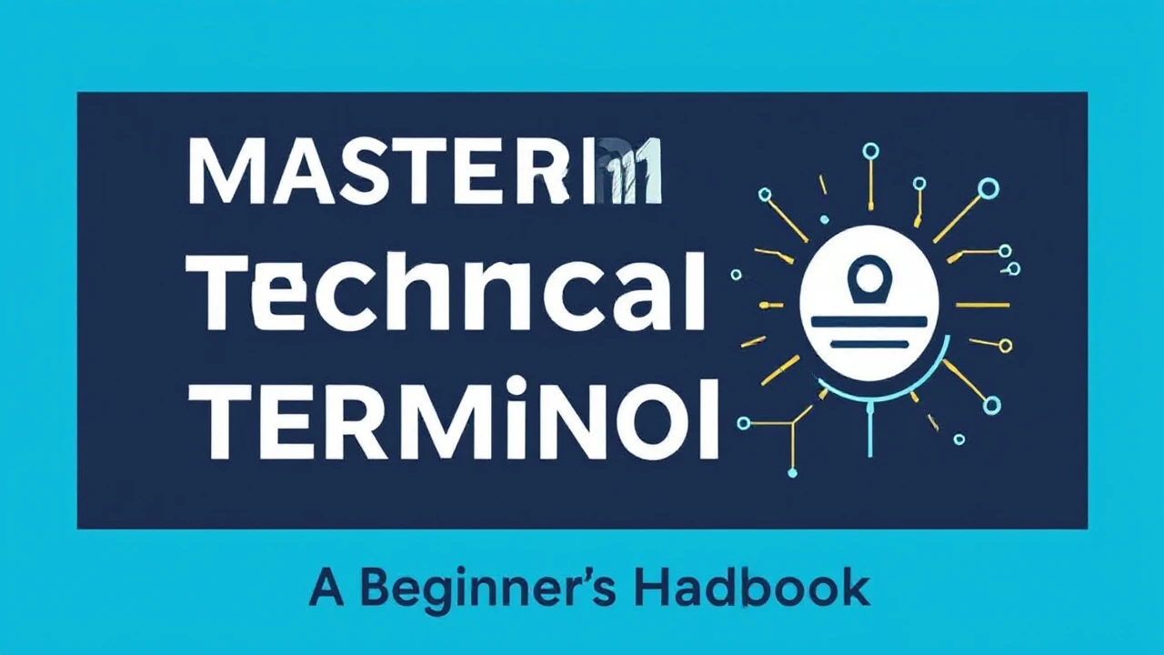 Mastering Technical Terminology: A Beginner's Handbook