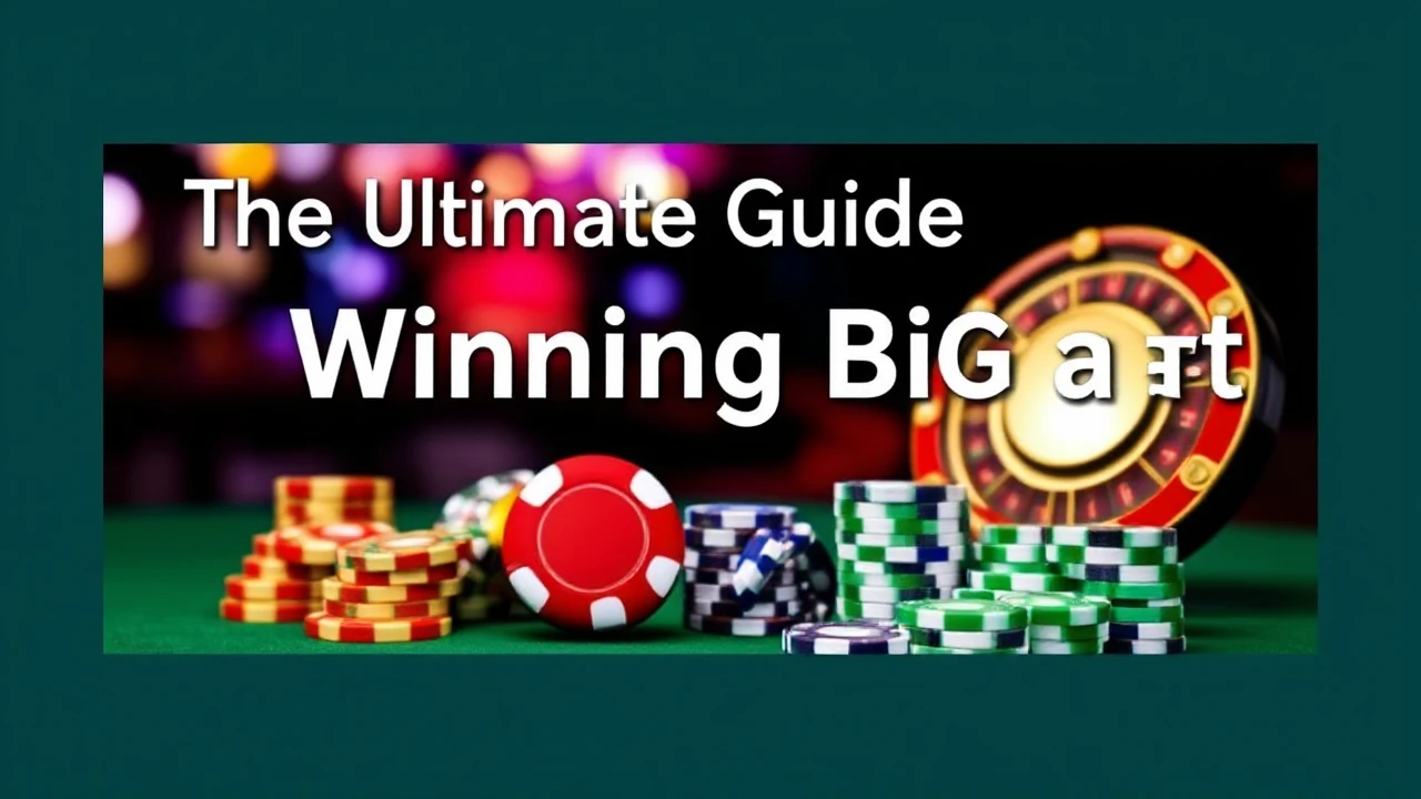 The Ultimate Guide to Winning Big at Gaming Venues: Tactics for Success